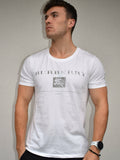 Vintage White Burberry Spellout T Shirt