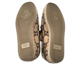 Beige Gucci GG Supreme Horsebit Wool Loafers