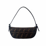 Vintage Fendi Croissant Shoulder Bag