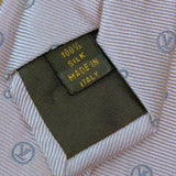 Pink Louis Vuitton Monogram Tie