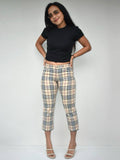 Vintage Burberry Nova Check Trousers