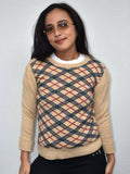 Vintage Burberry Nova Check Sweater