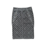 Vintage Grey Louis Vuitton Monogram Skirt