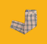 Vintage Burberry Nova Check Trousers