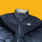 Black The North Face Reversible Sherpa Nuptse