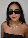 Vintage Black Louis Vuitton Ursula Strass Sunglasses