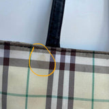 Vintage Burberry Nova Check Tote Bag