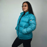 Vintage Teal Moncler Puffer Jacket (0)