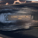 Vintage Louis Vuitton Pony Hair Padlock Heels (UK 4.5)