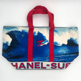 Vintage Chanel Surf Tote Bag