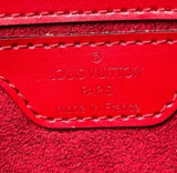 Vintage Red Louis Vuitton Saint Jacques PM Tote Bag