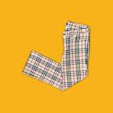 Vintage Burberry Nova Check Trousers