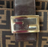 Vintage Fendi Double Strap Mamma Baguette Bag