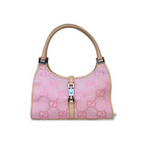 Vintage Pink Gucci Jackie Shoulder Bag