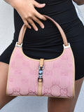 Vintage Pink Gucci Jackie Shoulder Bag