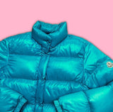 Vintage Teal Moncler Puffer Jacket (0)