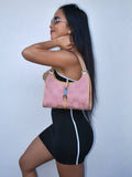 Vintage Pink Gucci Jackie Shoulder Bag