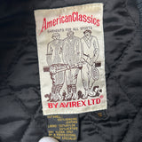 Vintage Black Avirex Leather Jacket (S)