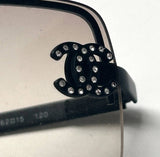 Vintage Chanel CC Diamanté Sunglasses