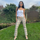 Vintage Burberry Nova Check Trousers