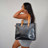 Vintage Black Louis Vuitton Columbus Tote Bag