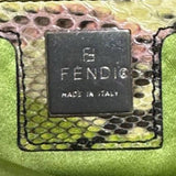 Vintage Fendi Python Baguette Bag