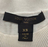 Vintage Louis Vuitton Buttoned Knit Top