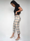 Vintage Burberry Nova Check Trousers