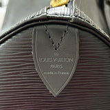 Vintage Black Louis Vuitton Keepall 45