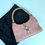 Vintage Pink Gucci Jackie Shoulder Bag