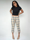 Vintage Burberry Nova Check Trousers