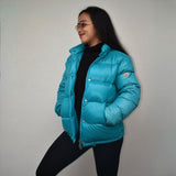 Vintage Teal Moncler Puffer Jacket (0)