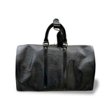 Vintage Black Louis Vuitton Keepall 45