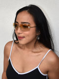 Vintage Gold Chanel CC Diamanté Sunglasses