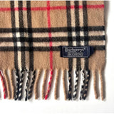 Vintage Burberry Cashmere Scarf