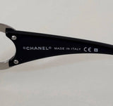 Vintage Black Chanel CC Sunglasses